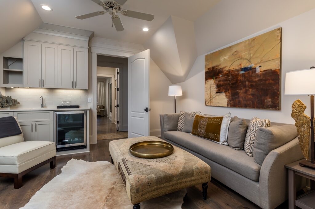 Guest Sitting Area | Renovate for Life's Next Chapter Empty Nest Renovations Asheville Bluffton Charleston