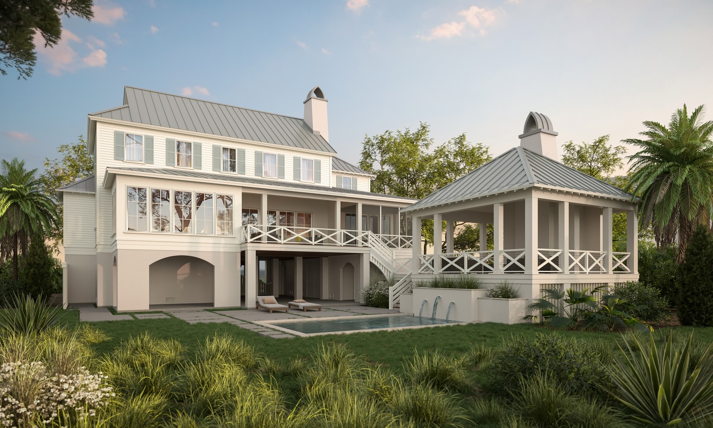 The Sandbar - Rear View Rendering